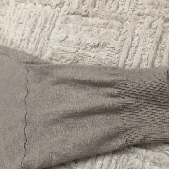 GAP open cardigan, dropped shoulder half sleeve neutral color New, Size XS - Picture 6 of 16